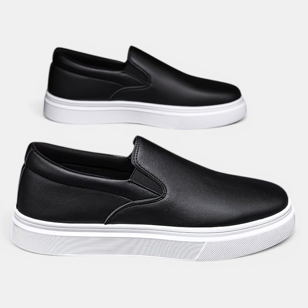 Baskets Confort à Enfiler Homme Slip-On Loisir