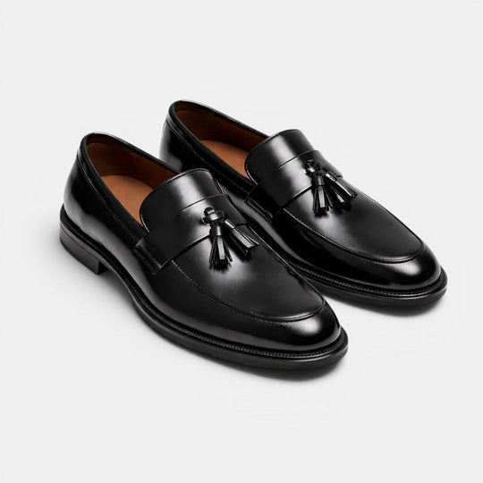 Mocassins Confort Élégants Homme Cuir à Enfiler Slip-On