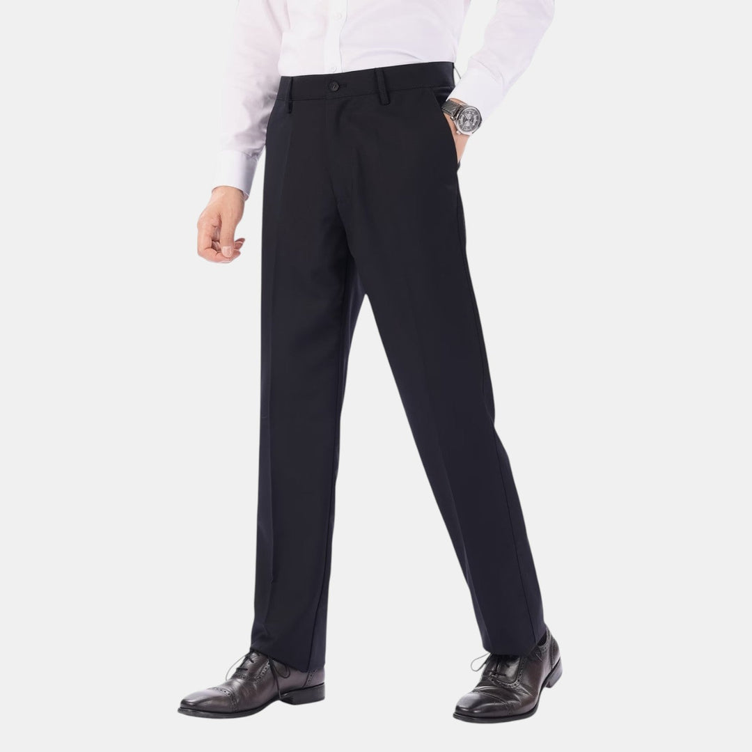 Pantalon de Costume Ajusté Homme Business Slim Fit
