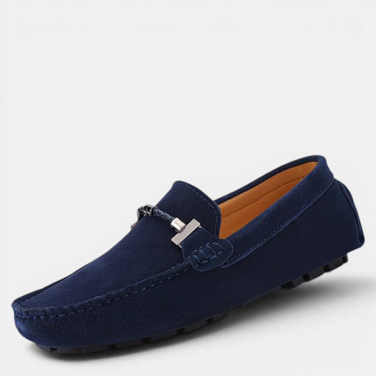 Mocassins Outdoor en Daim Homme Été à Enfiler Slip-On