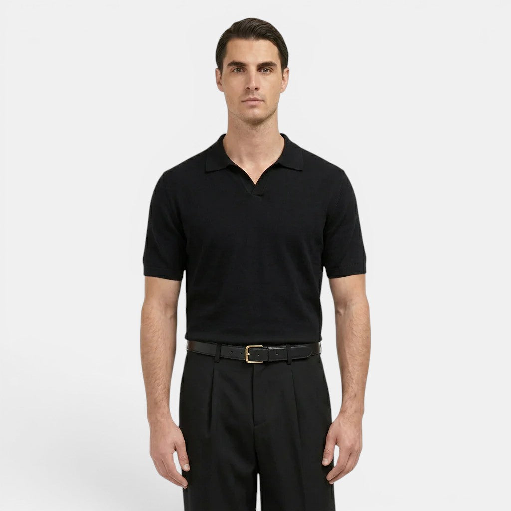 Pantalon à Pinces Jambe Droite Homme Costume Élégant