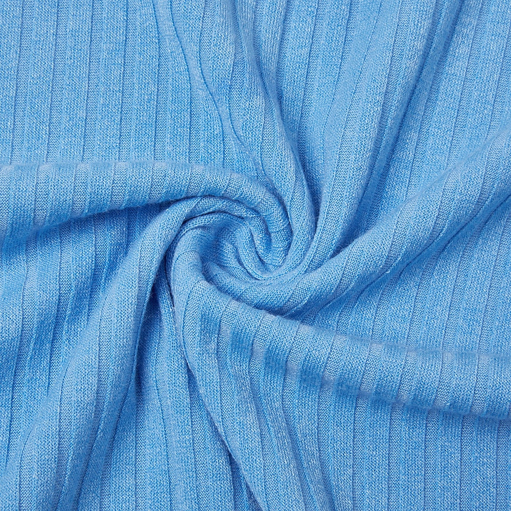 Polo en Maille Côtelée Homme Manches Courtes Casual