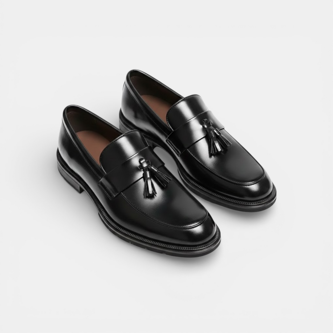 Mocassins Confort Élégants Homme Cuir à Enfiler Slip-On